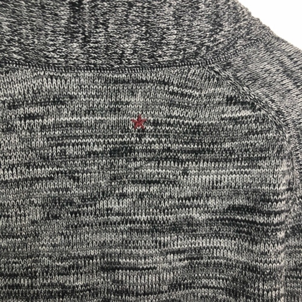 CONVERSE Shawl Neck Space Dyed Fisherman Sweater - Picture 6 of 11